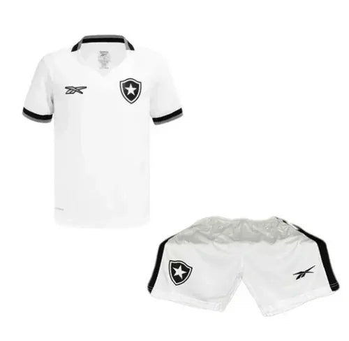 CONJUNTO INFANTIL BOTAFOGO III TERCEIRA 2024/25 BRANCO PRONTA ENTREGA