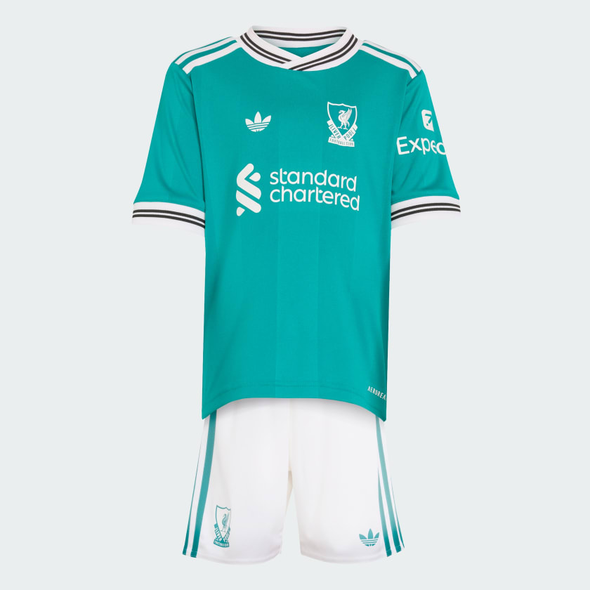 CONJUNTO INFANTIL LIVERPOOL THIRD 2025/2026