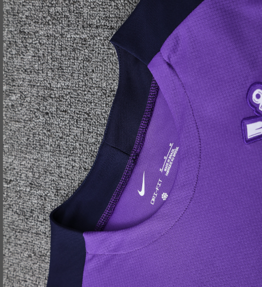 CONJUNTO TIMAO TREINO 2025/26 ROXA MASCULINA (CAMISA+SHORTS)