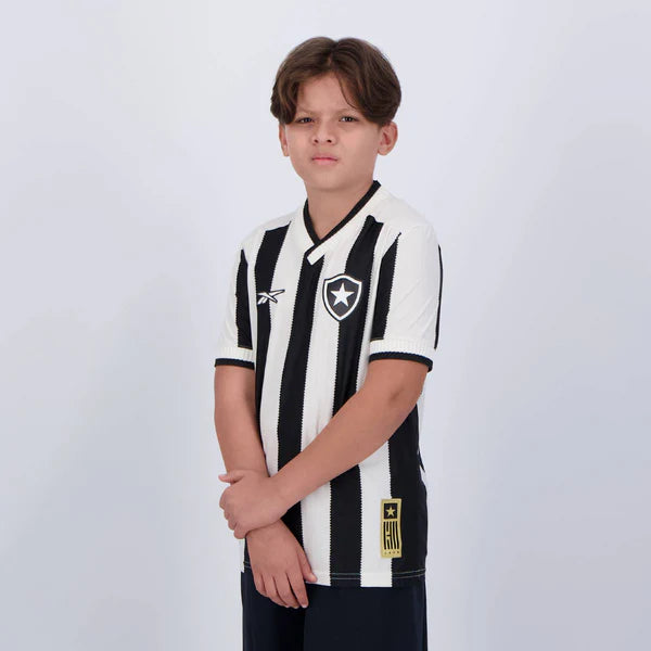 CONJUNTO INFANTIL BOTAFOGO I 2024/25 LISTRADO PRONTA ENTREGA