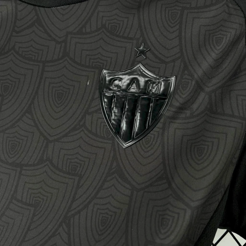 CAMISA GALO ALL BLACK 2025 TORCEDOR FEMININA