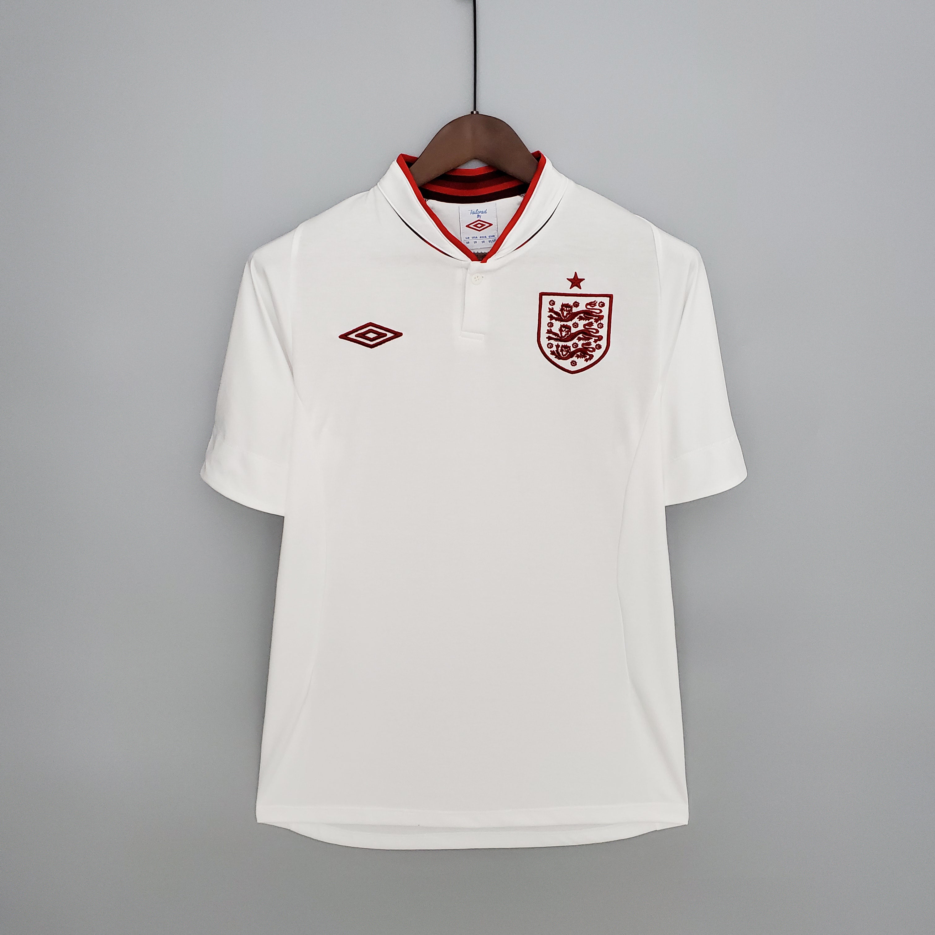CAMISA RETRÔ INGLATERRA HOME 2012