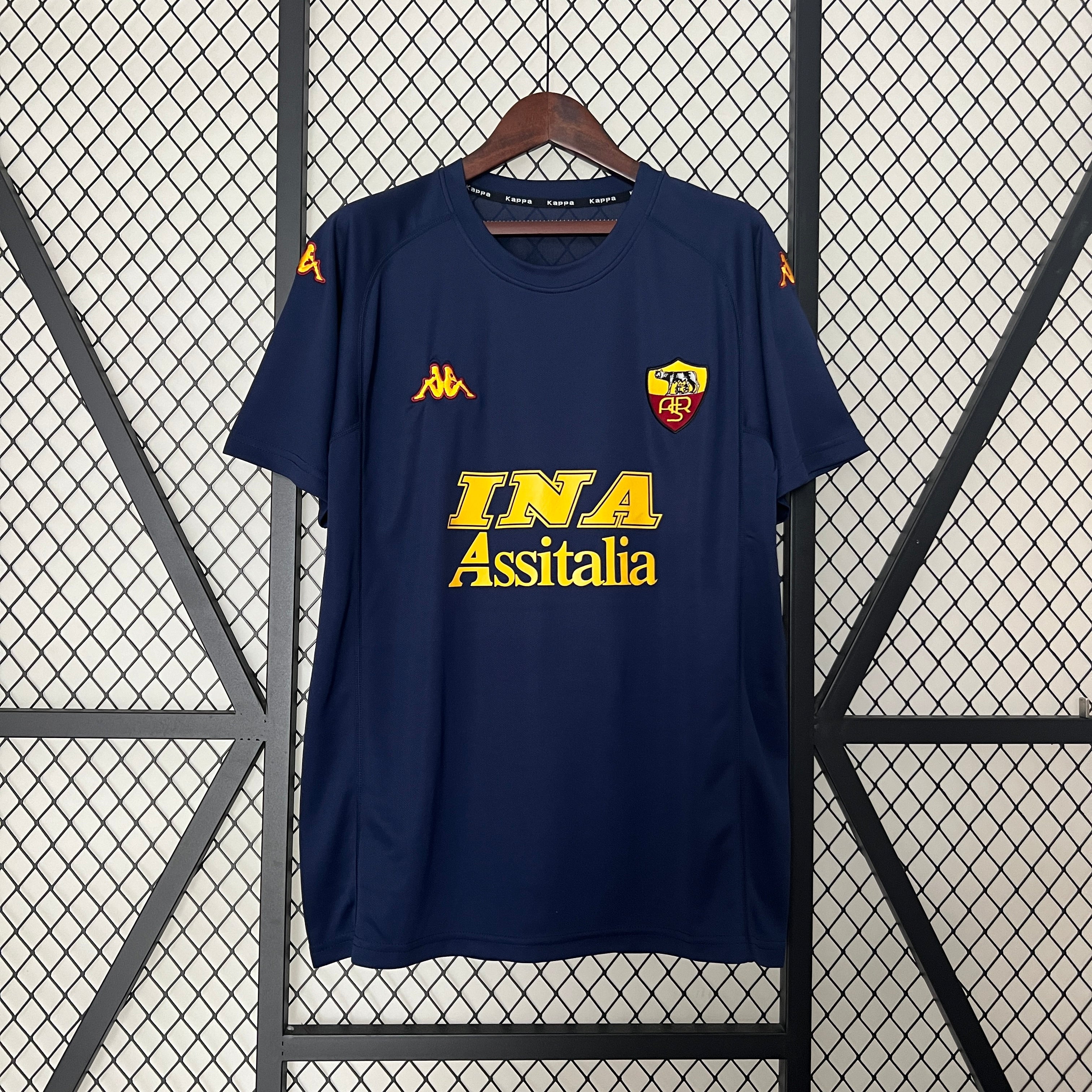 CAMISA RETRÔ ROMA THIRD 00/01