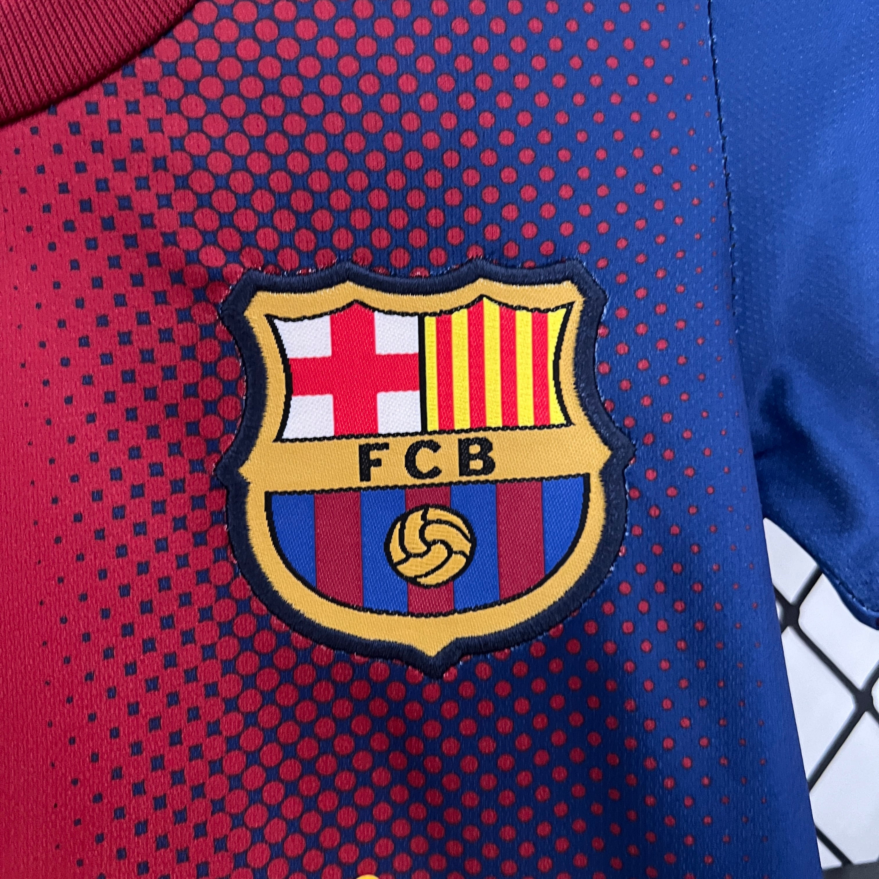 KIT INFANTIL RETRÔ BARCELONA HOME 12/13