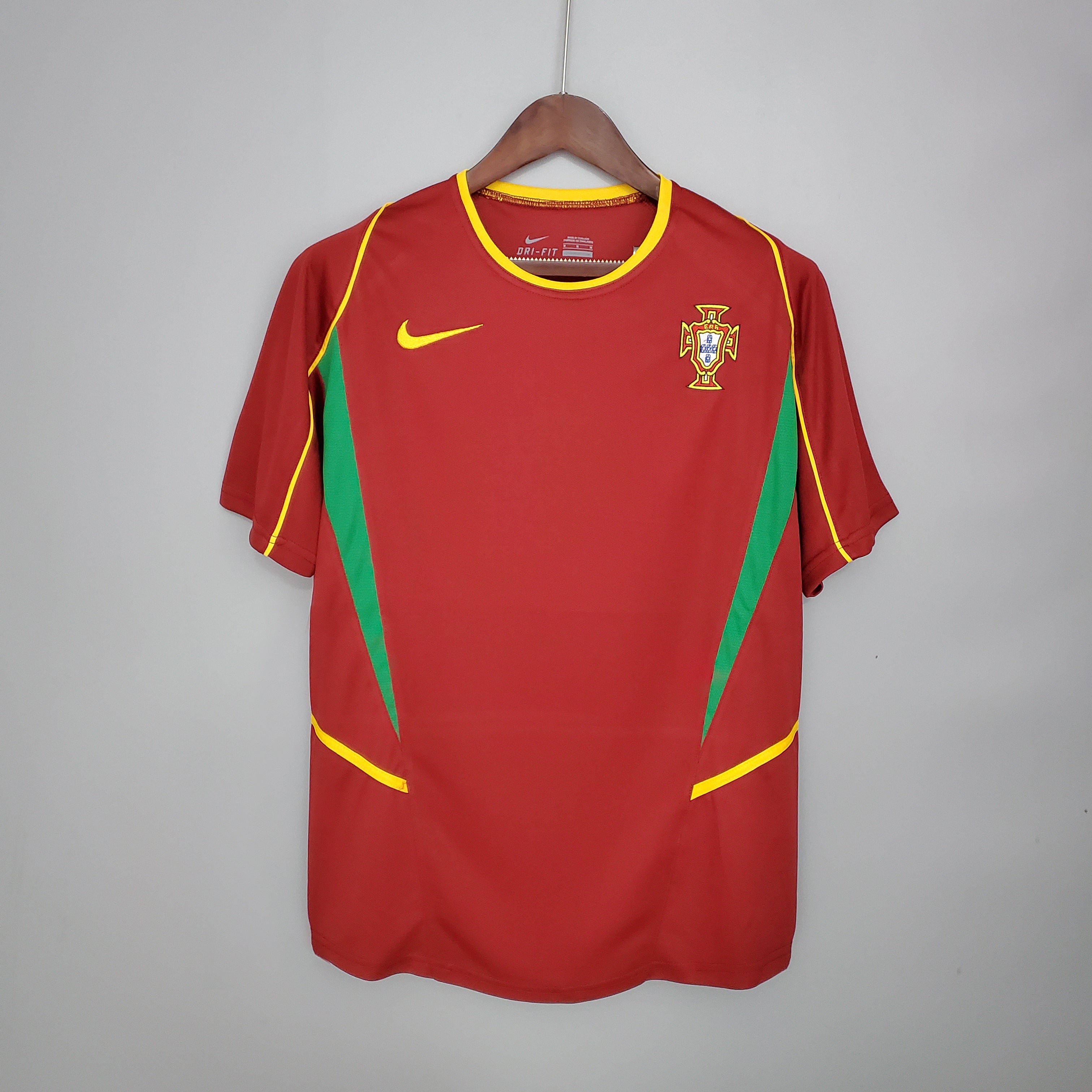 CAMISA RETRÔ PORTUGAL HOME 2002