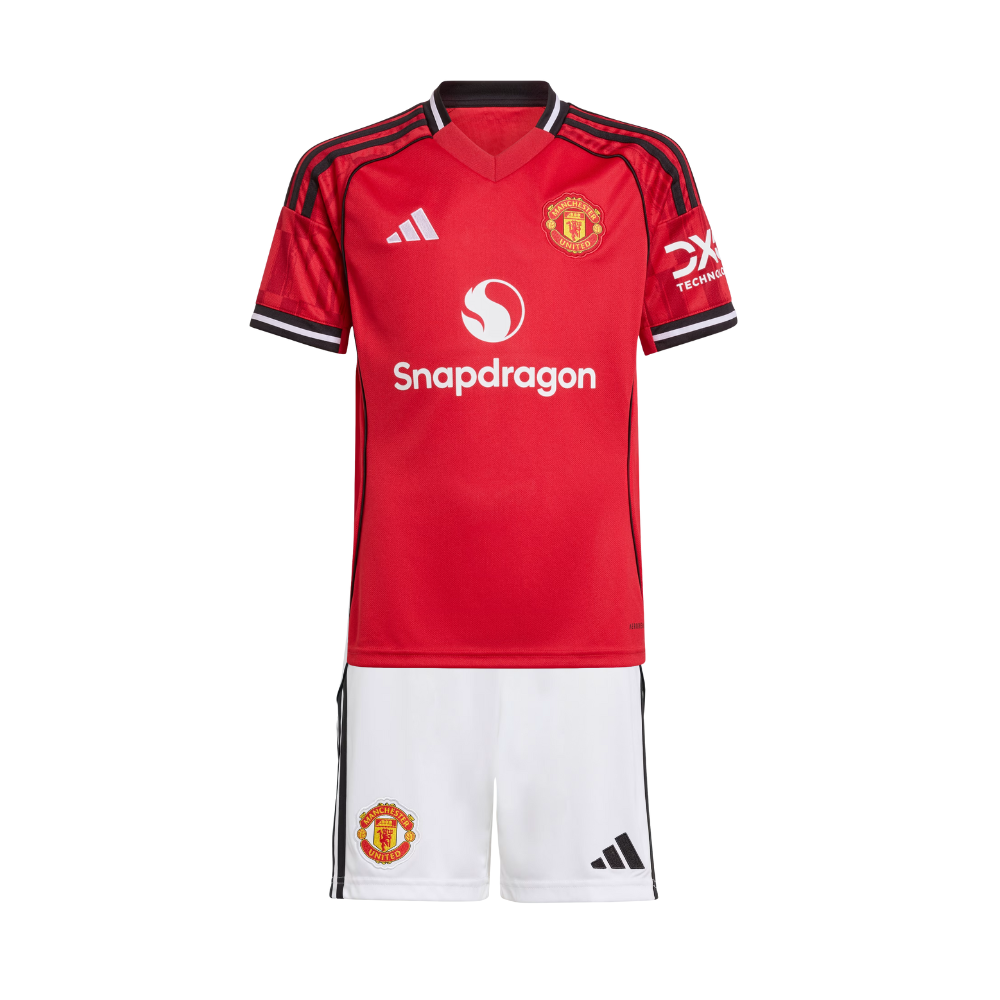 CONJUNTO INFANTIL MANCHESTER UNITED HOME I 2025/26