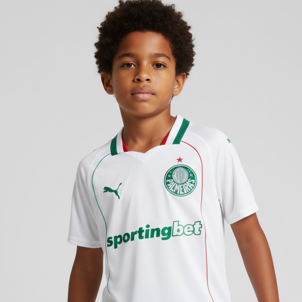 CONJUNTO INFANTIL VERDÃO RESERVA 2025/26