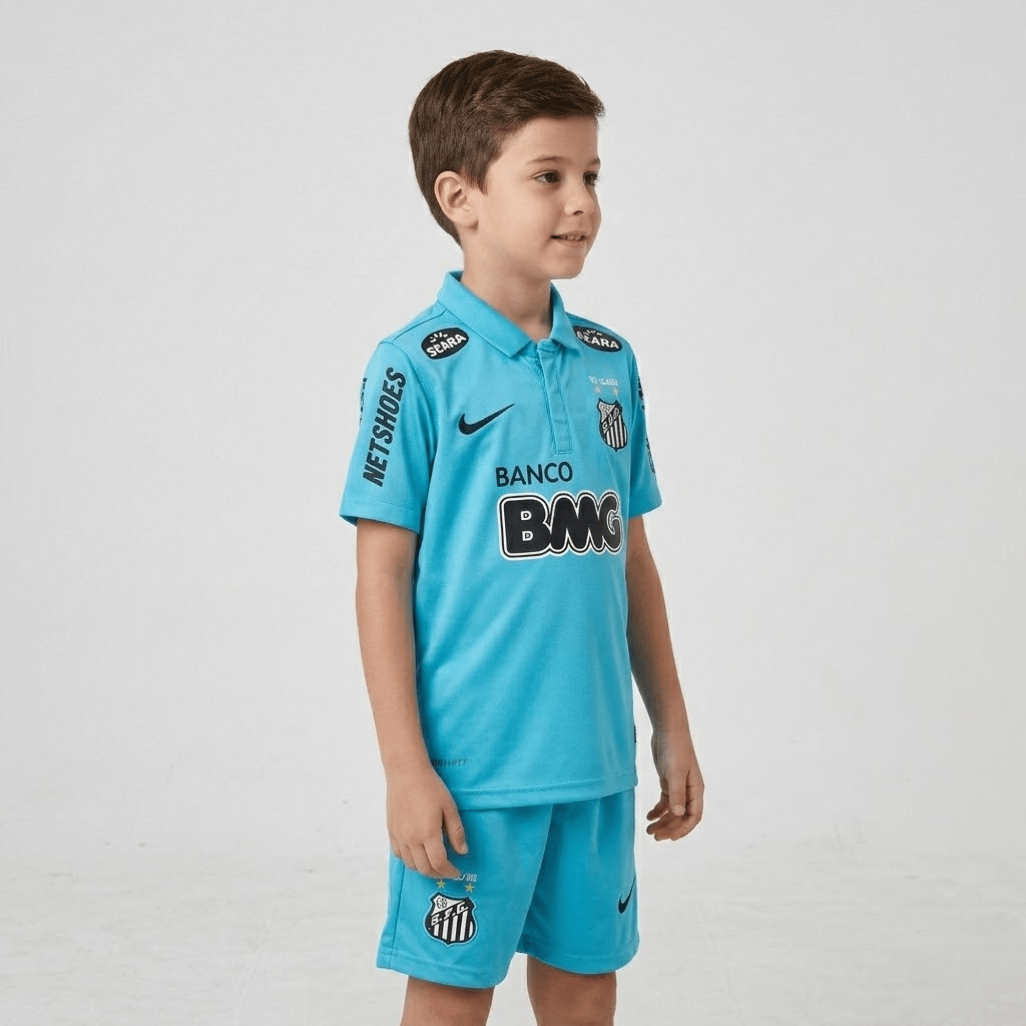 CONJUNTO INFANTIL RETRÔ PAIXE 2012/13 RESERVA PRONTA ENTREGA