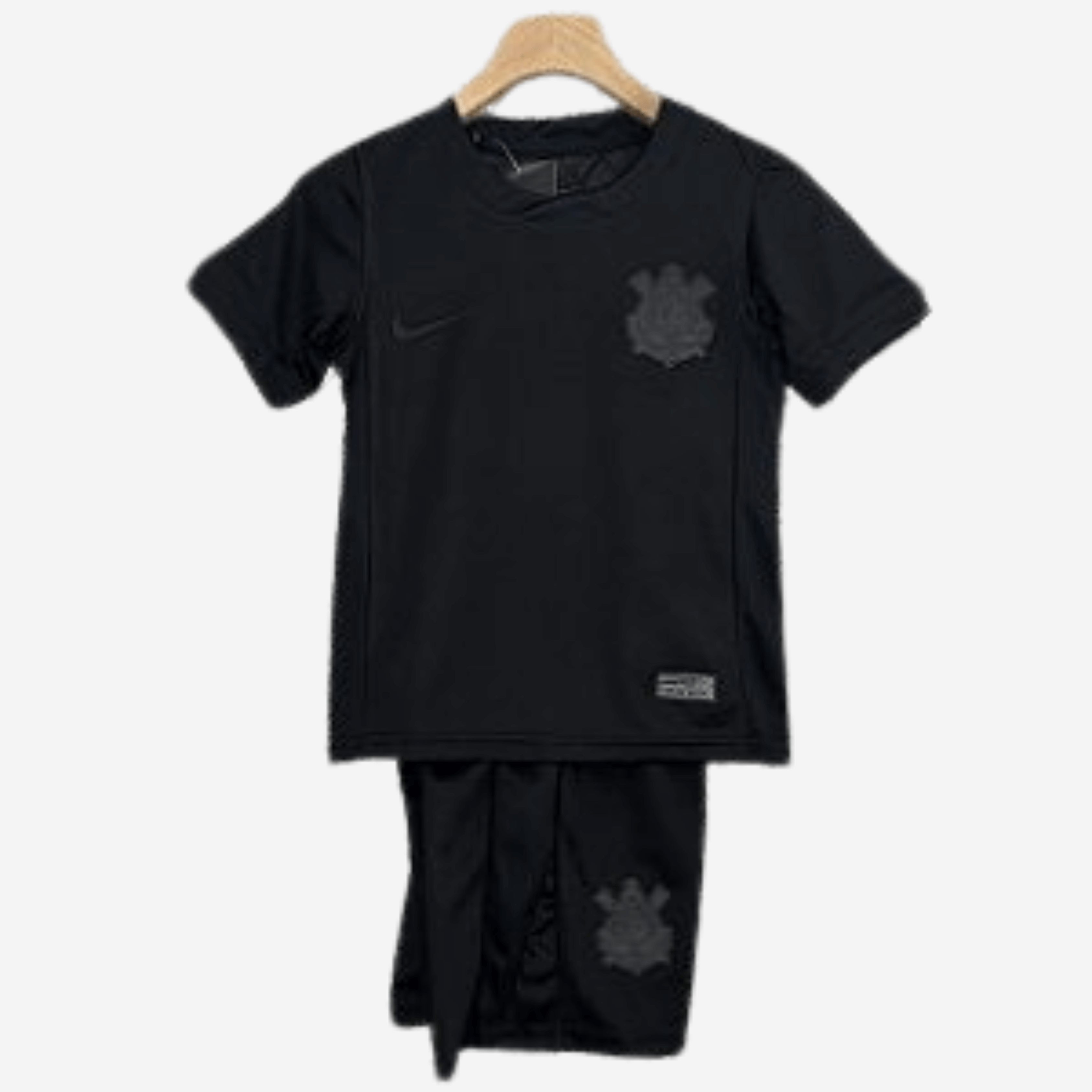 CONJUNTO INFANTIL TIMAO II AWAY 2024/25 PRETO