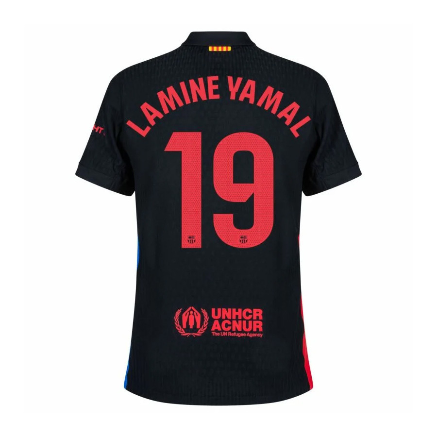 CAMISA BARCELONA II AWAY 2024/25 TORCEDOR PRETA