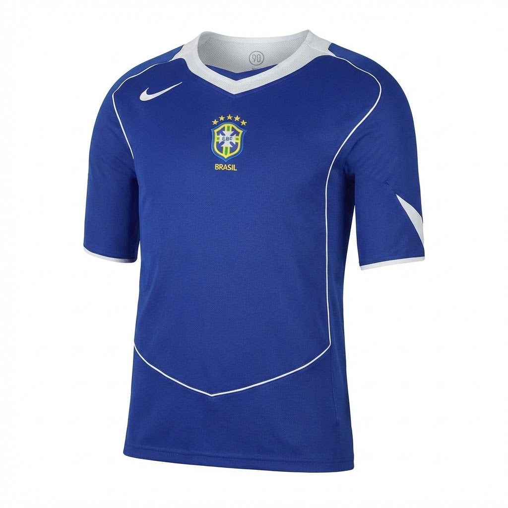 CAMISA RETRÔ BRASIL AWAY 04/05