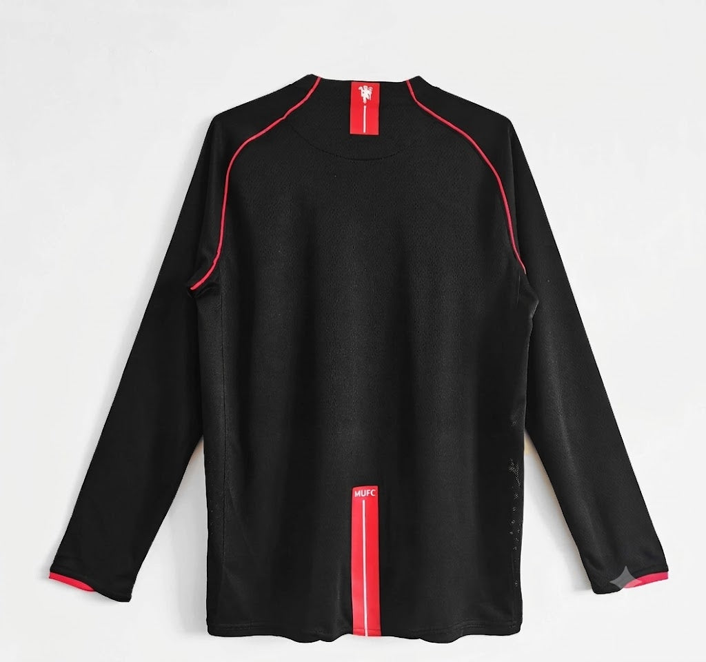 CAMISA RETRÔ MANCHESTER UNITED FOURTH 07/08 MANGA LONGA