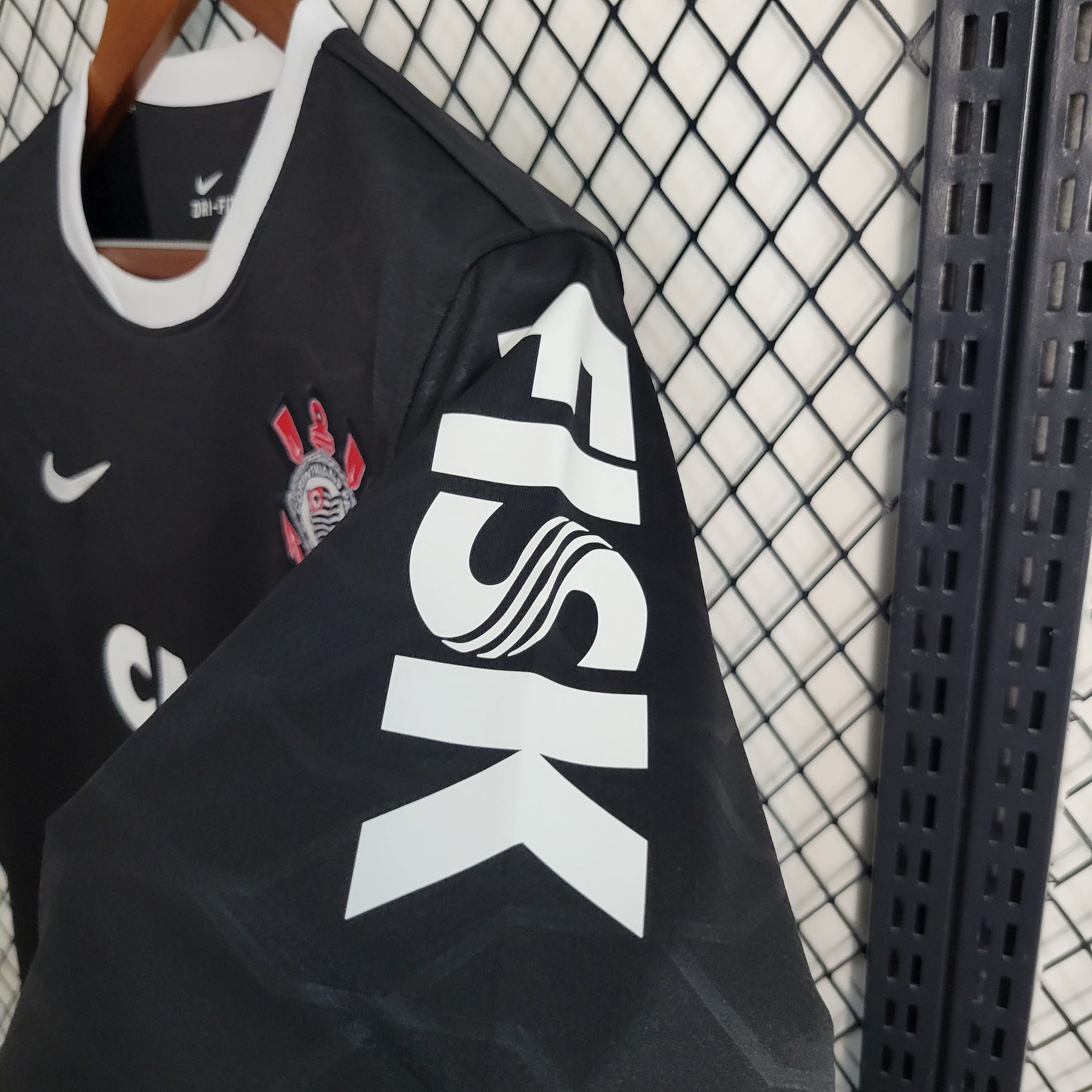 Camisa Retrô Timao 2012/13 RESERVA PRETA CAIXA