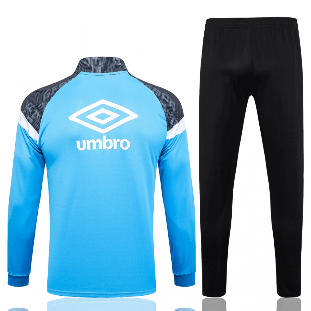 AGASALHO GRÊMIO TREINO 2023/24 CINZA/AZUL
