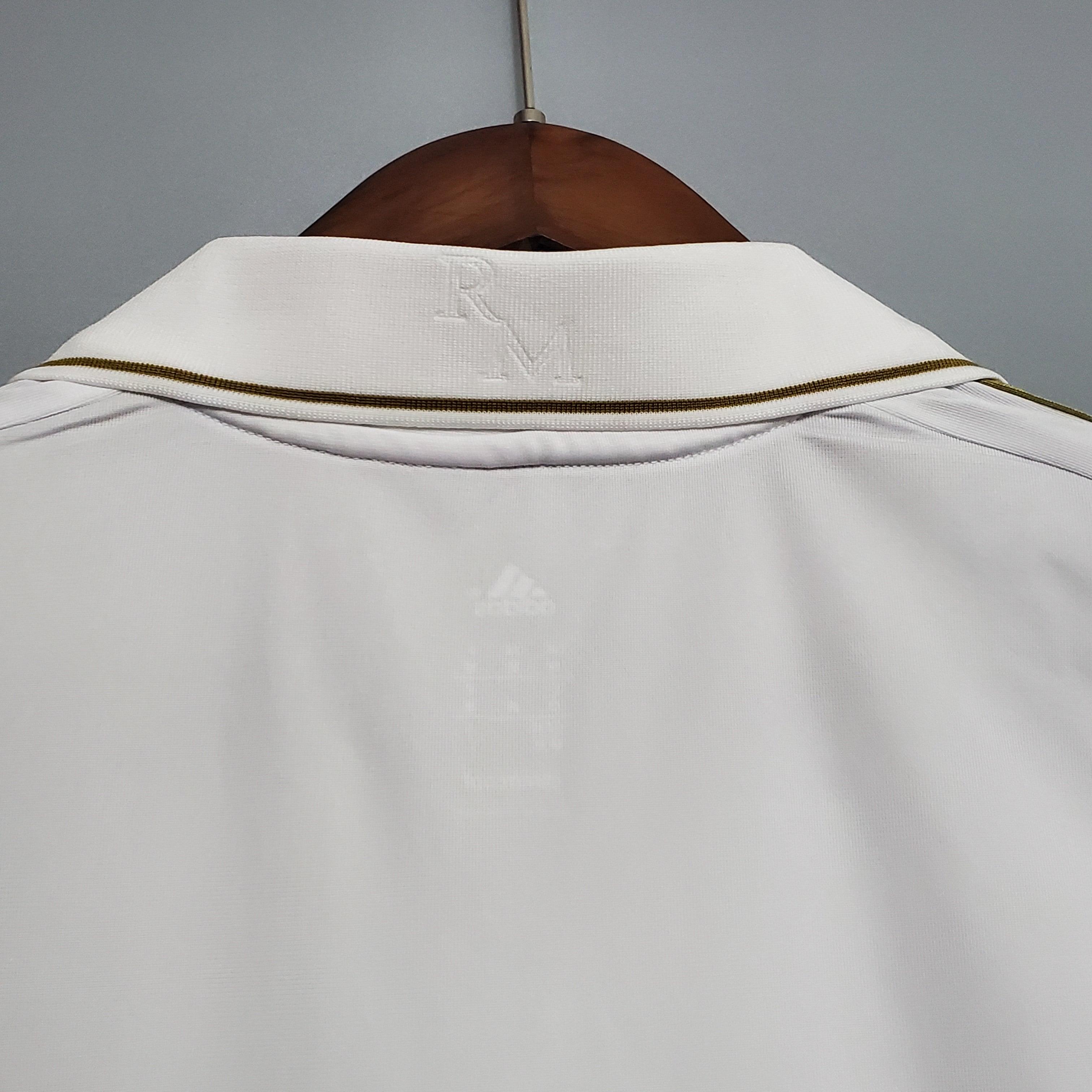 camisa-real-madrid-HOME-torcedor-masculina-2011/12-bwin-dourada-cr7-branca-adidas-RETRO