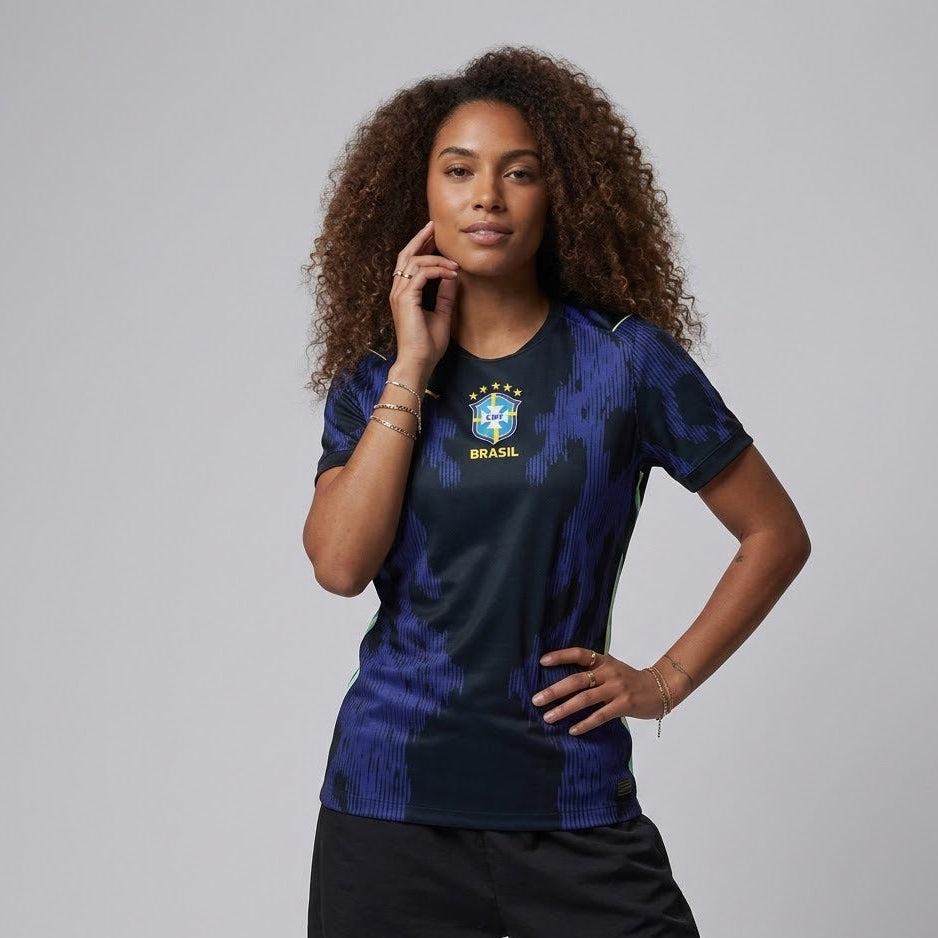 CAMISA FEMININA SEL. BR 2026 FWC PRONTA ENTREGA