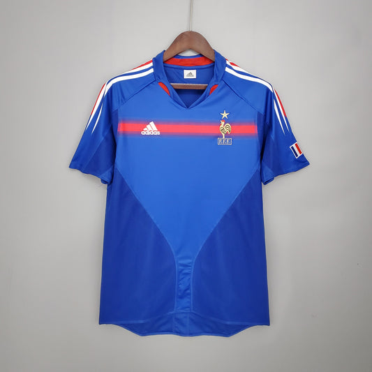 CAMISA RETRÔ FRANÇA HOME 2004