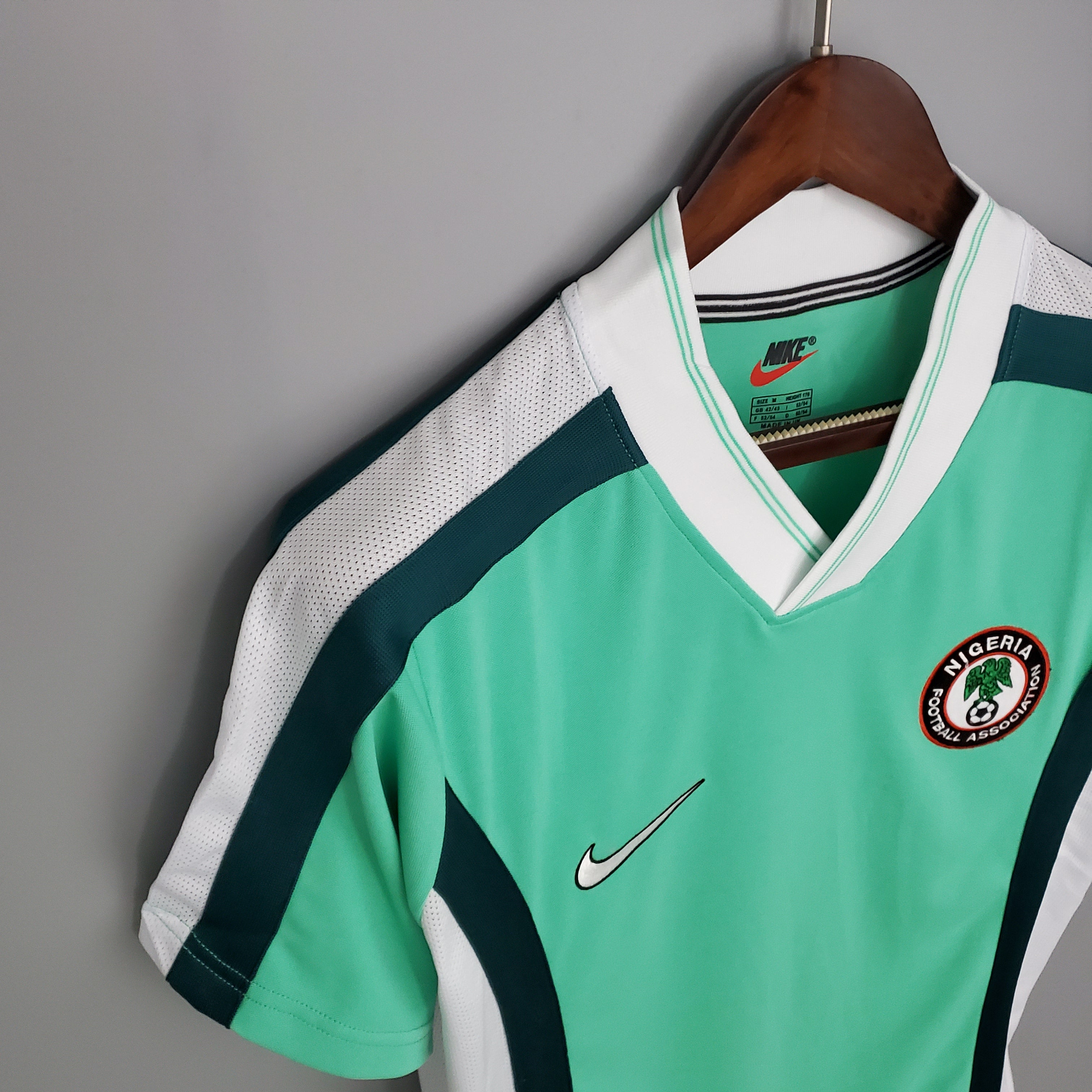 CAMISA RETRÔ NIGÉRIA HOME 1998