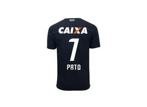 Camisa Retrô Timao  2012/13 RESERVA PRETA CAIXA