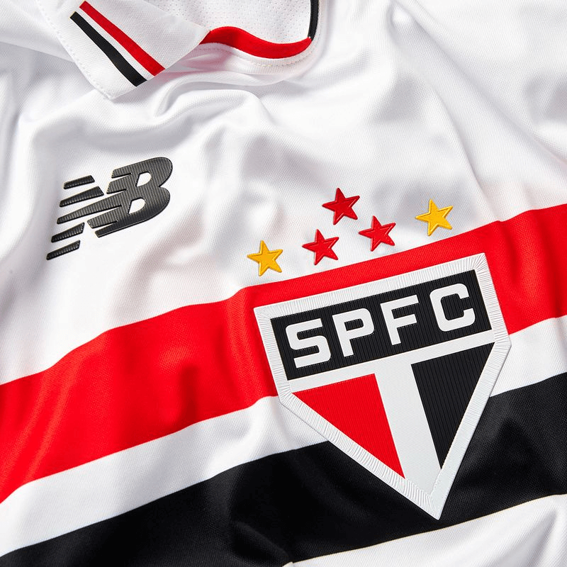 CAMISA SÃO PAULO I HOME 2024/25 VERSÃO JOGADOR BRANCA