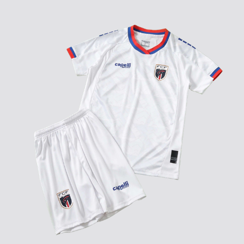 CONJUNTO INFANTIL CABO VERDE AWAY COPA DO MUNDO 2026