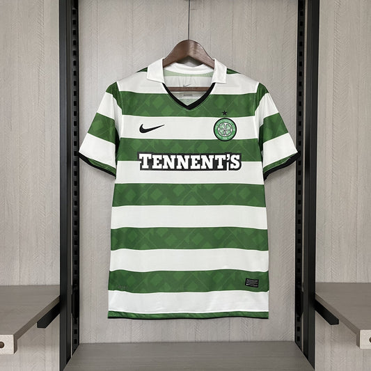 CAMISA RETRÔ CELTIC HOME 10/11