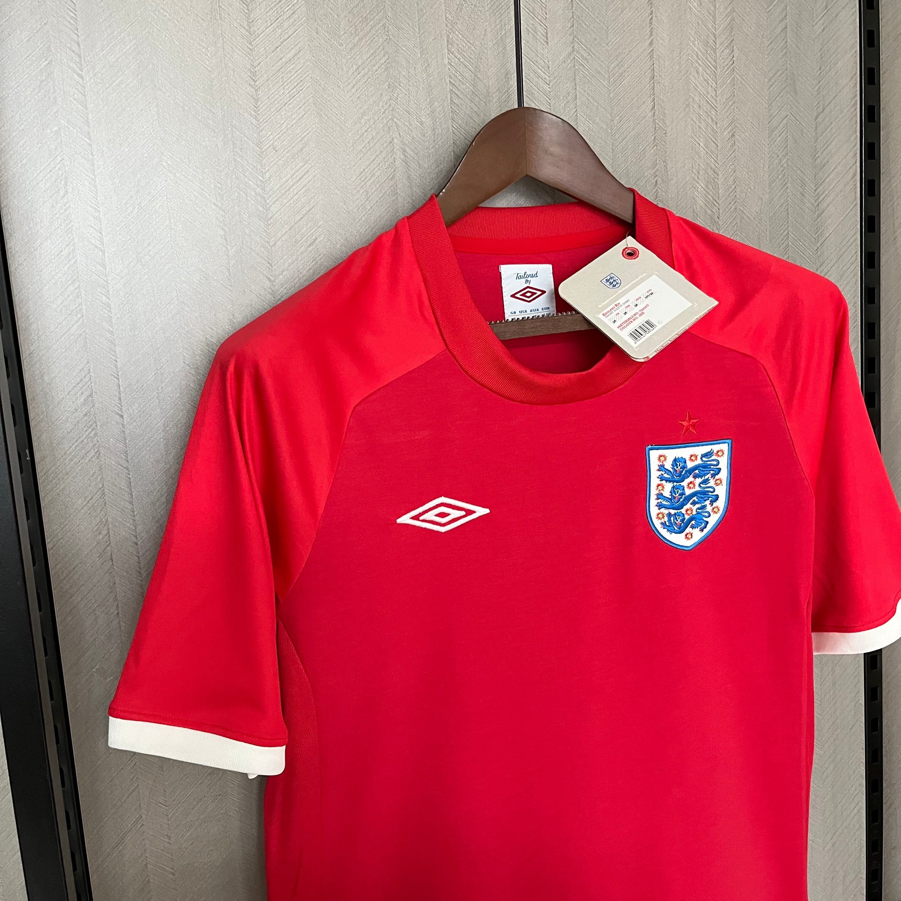 CAMISA RETRÔ INGLATERRA AWAY 10/11