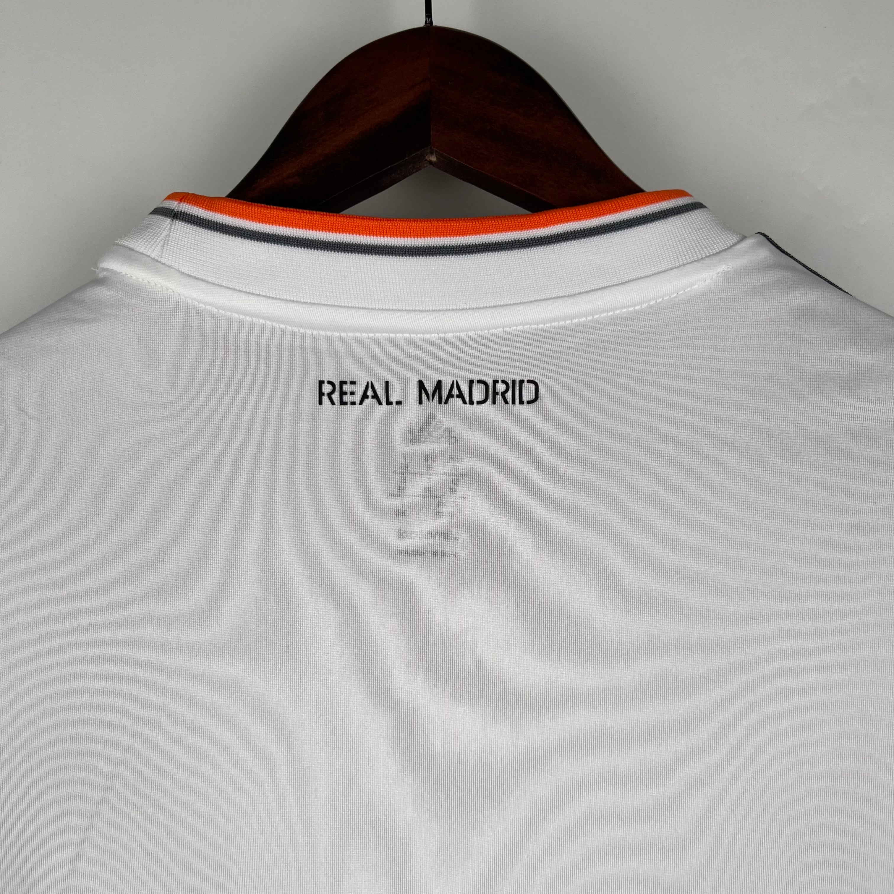 CAMISA REAL MADRID MANGA LONGA RETRÔ HOME 13/14
