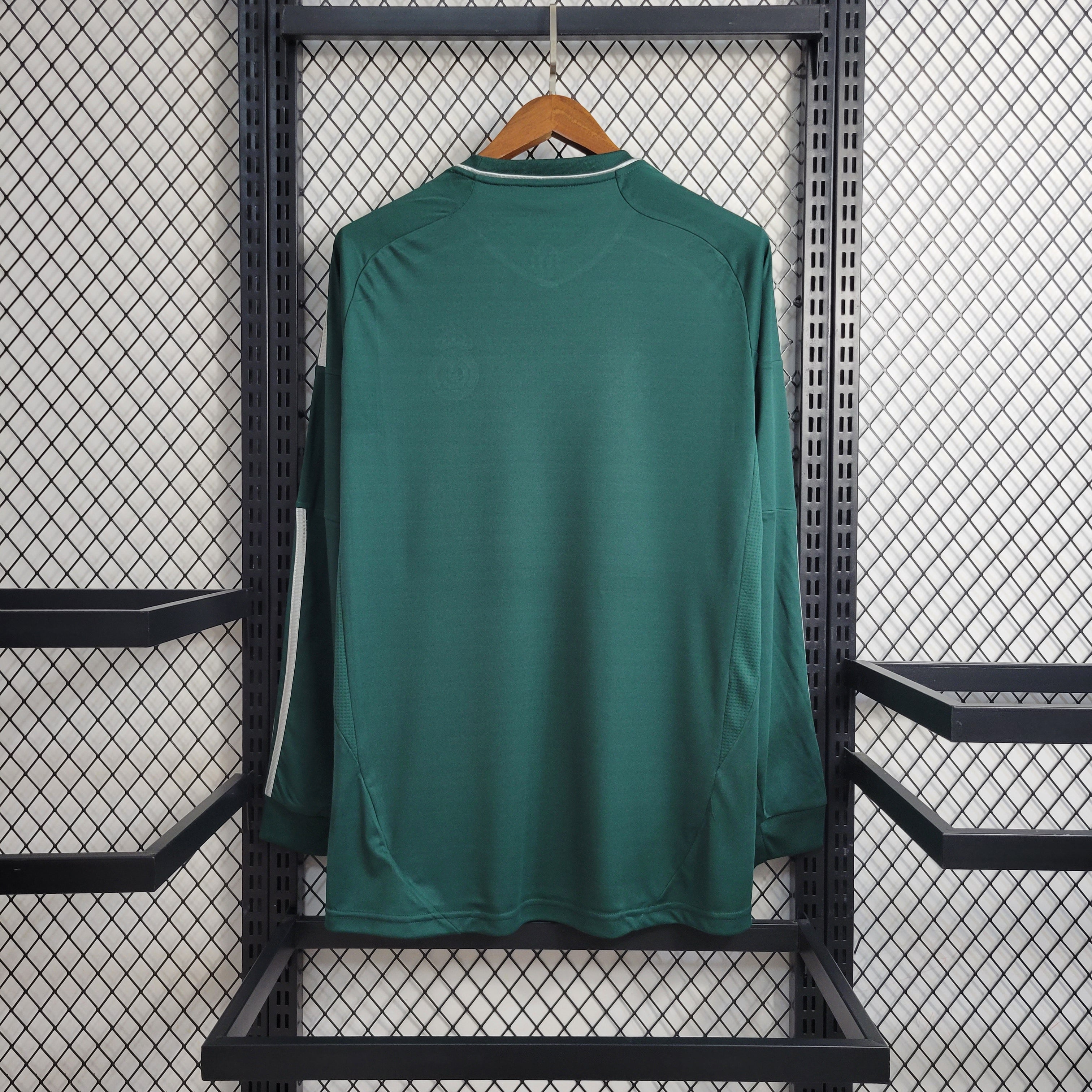 CAMISA REAL MADRID MANGA LONGA RETRÔ AWAY 12/13