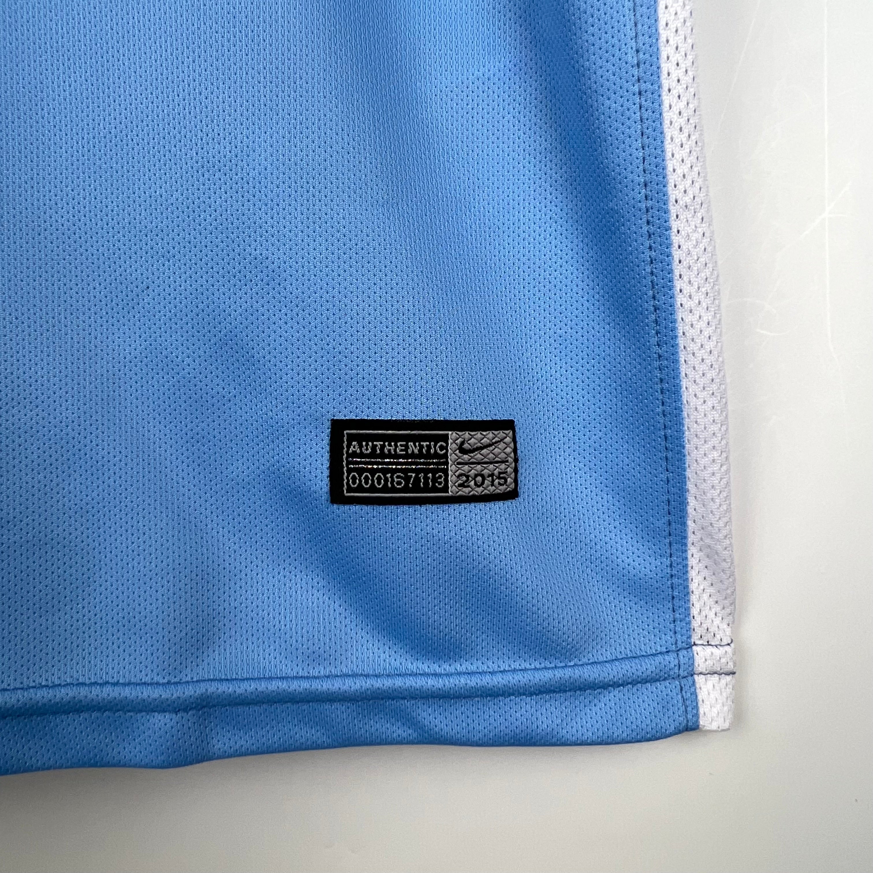 CAMISA MANCHESTER CITY RETRÔ HOME 15/16