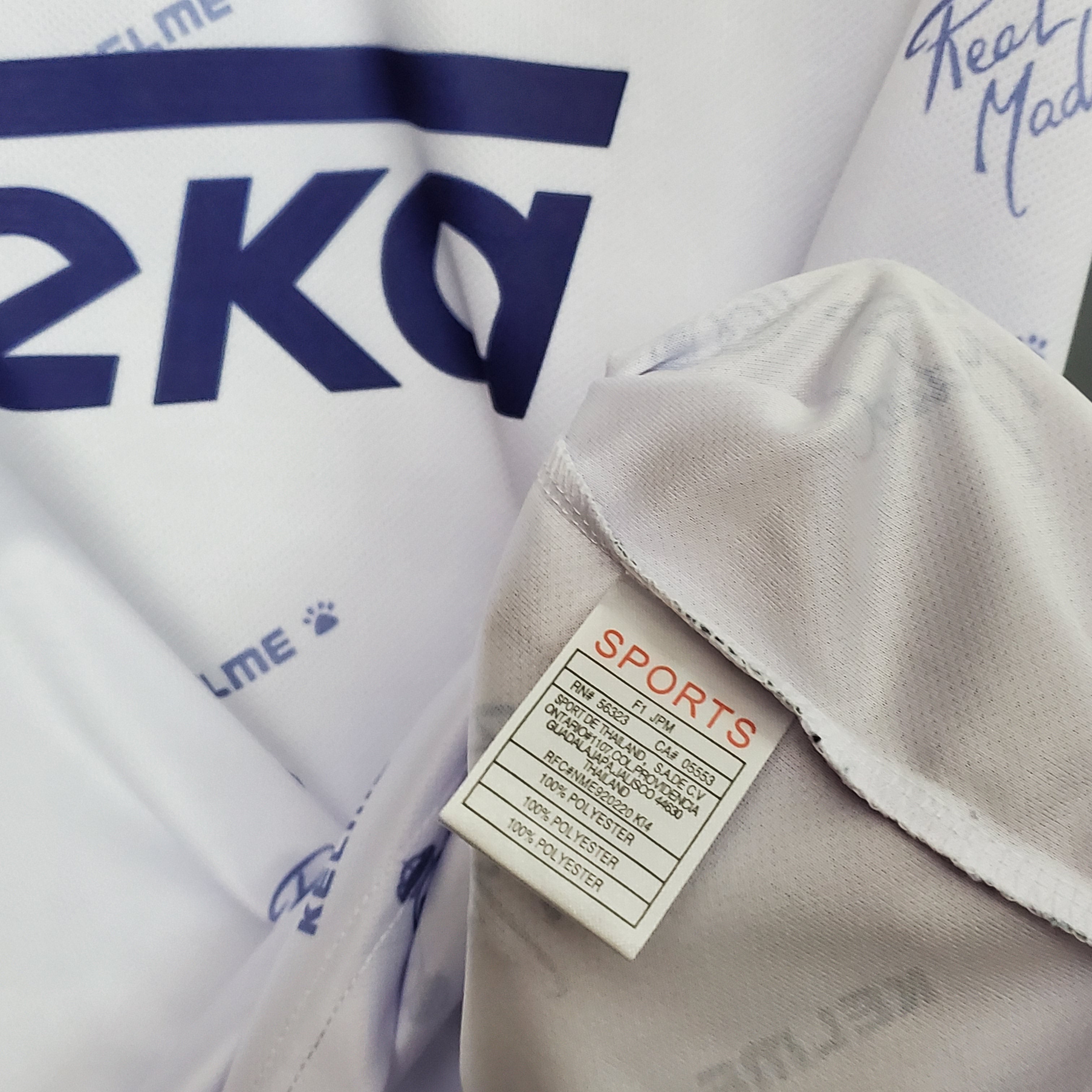 CAMISA RETRÔ REAL MADRID HOME  94/96
