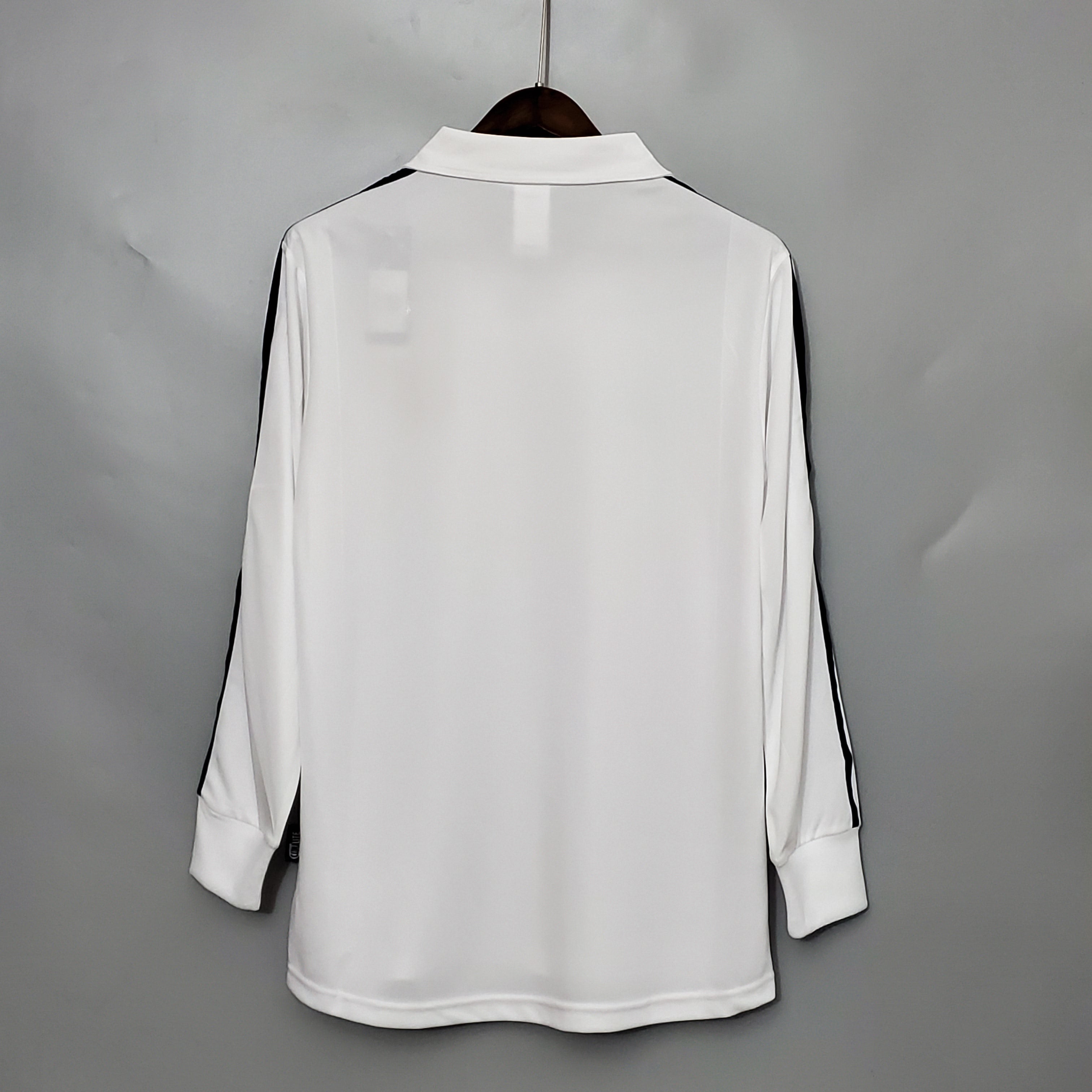 CAMISA REAL MADRID MANGA LONGA RETRÔ HOME 2002