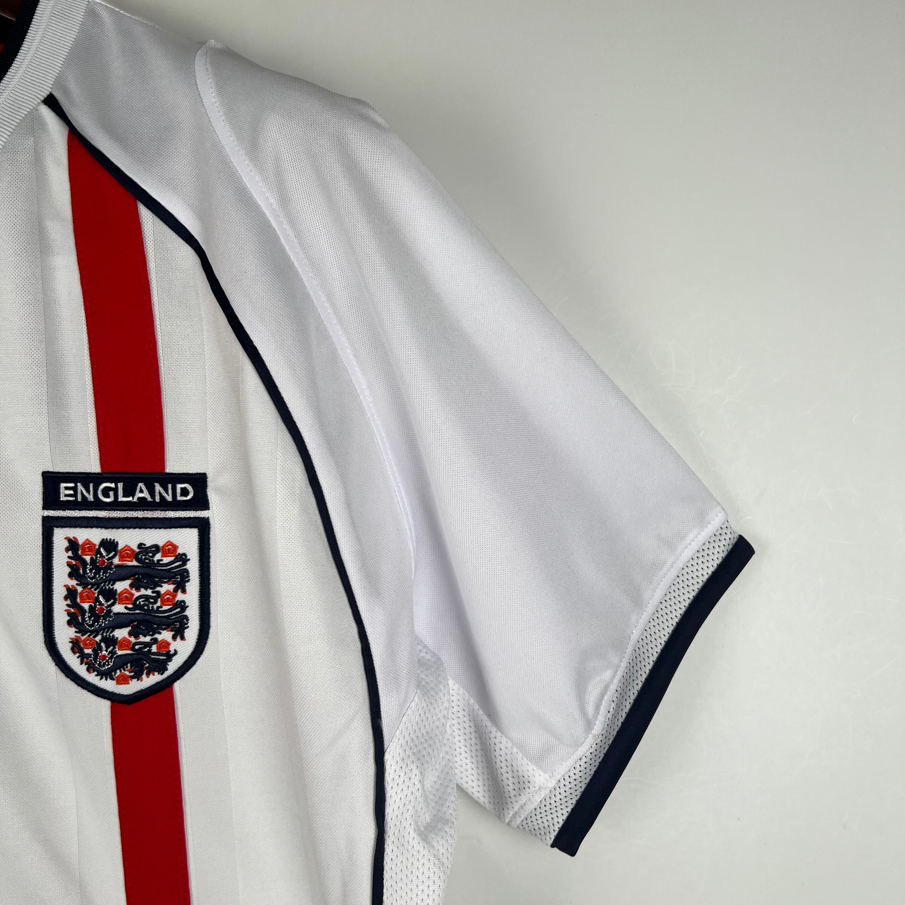 CAMISA RETRÔ INGLATERRA HOME 2002
