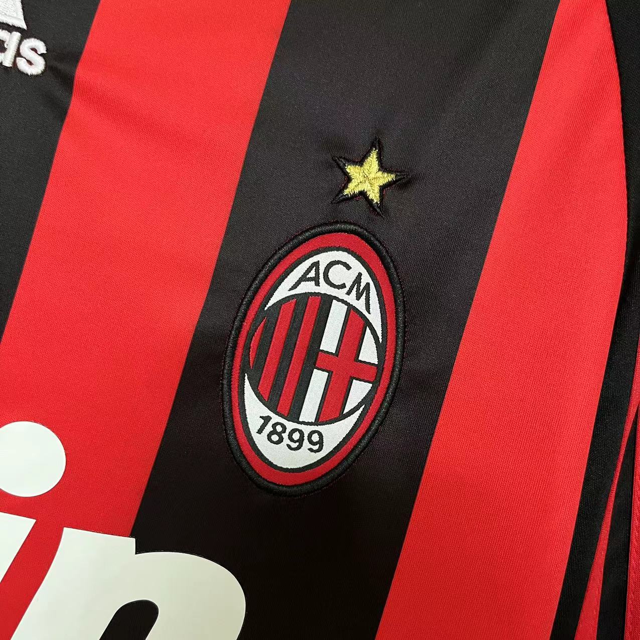 CAMISA MILAN 2007/08 PRONTA ENTREGA