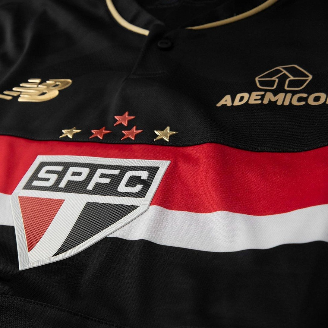 CAMISA SÃO PAULO III THIRD 2025/26 VERSÃO JOGADOR MANGA LONGA