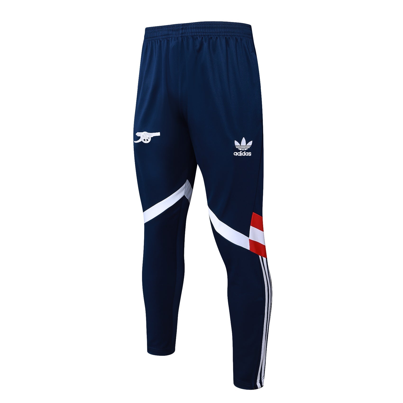 Conjunto Arsenal Zíper Curto Vermelho e Azul