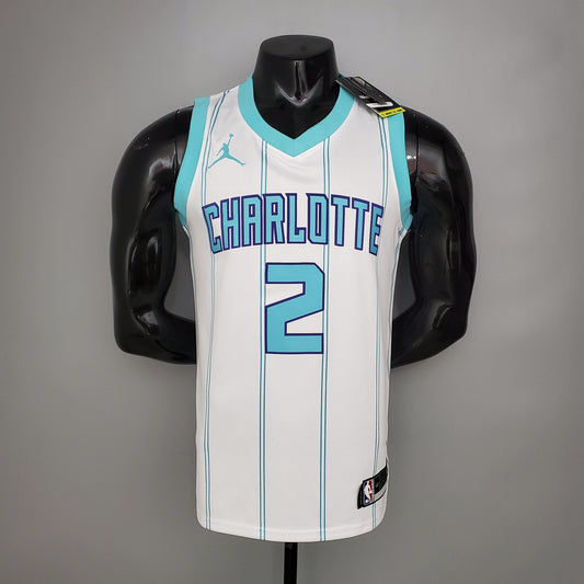 Regata NBA Charlotte Hornets - LaMello Ball #2 White