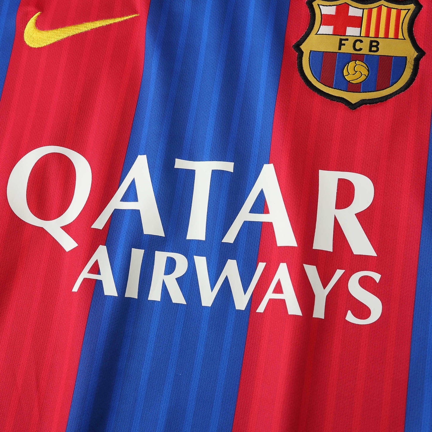 CAMISA RETRÔ BARCELONA 2016/17 MANGA LONGA