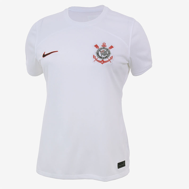 CAMISA FEMININA CORINTHIANS I HOME 2022/23 BRANCA