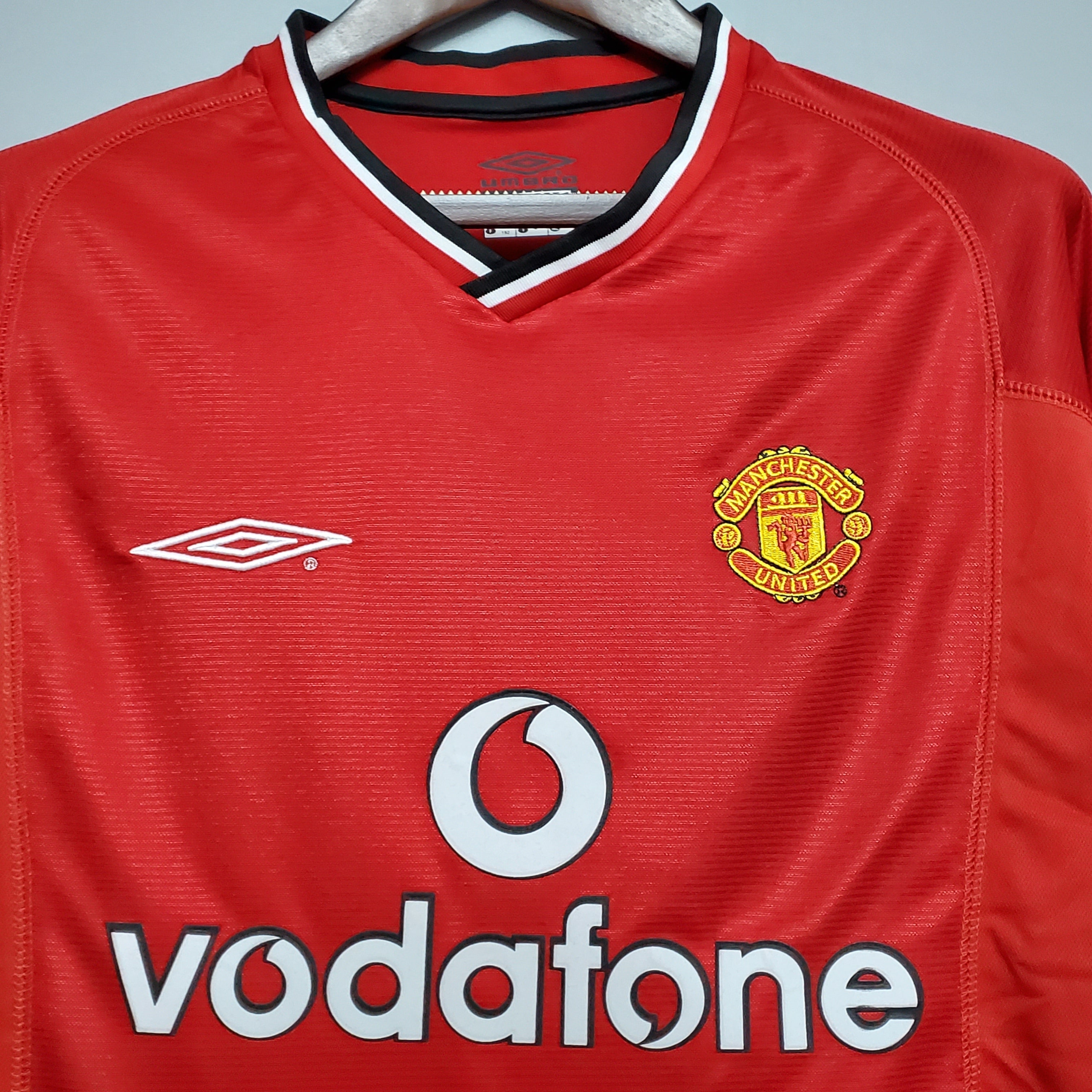 CAMISA RETRÔ MANCHESTER UNITED HOME 00/01