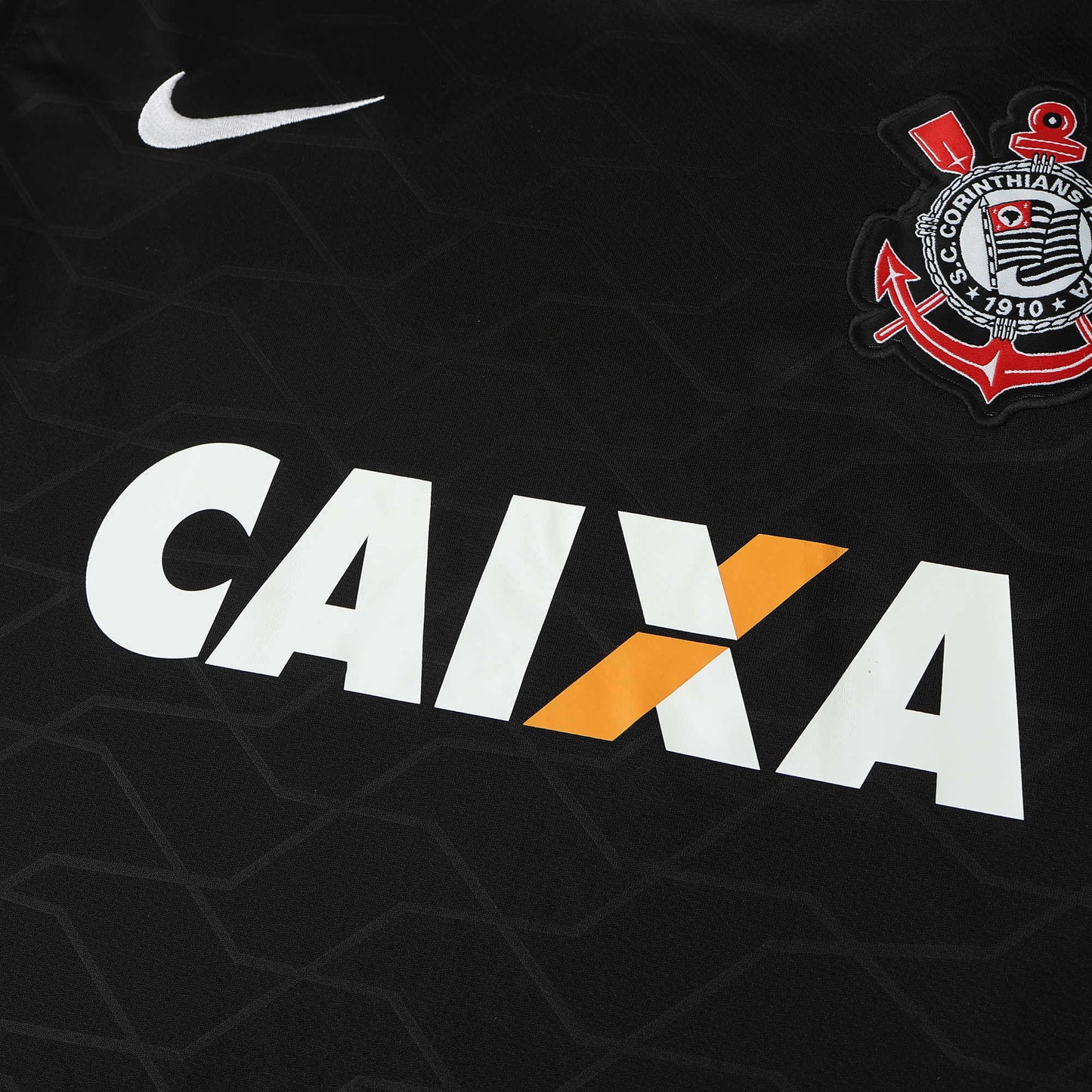 Camisa Retrô Timao  2012/13 RESERVA PRETA CAIXA