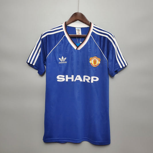 CAMISA RETRÔ MANCHESTER UNITED THIRD 88/90