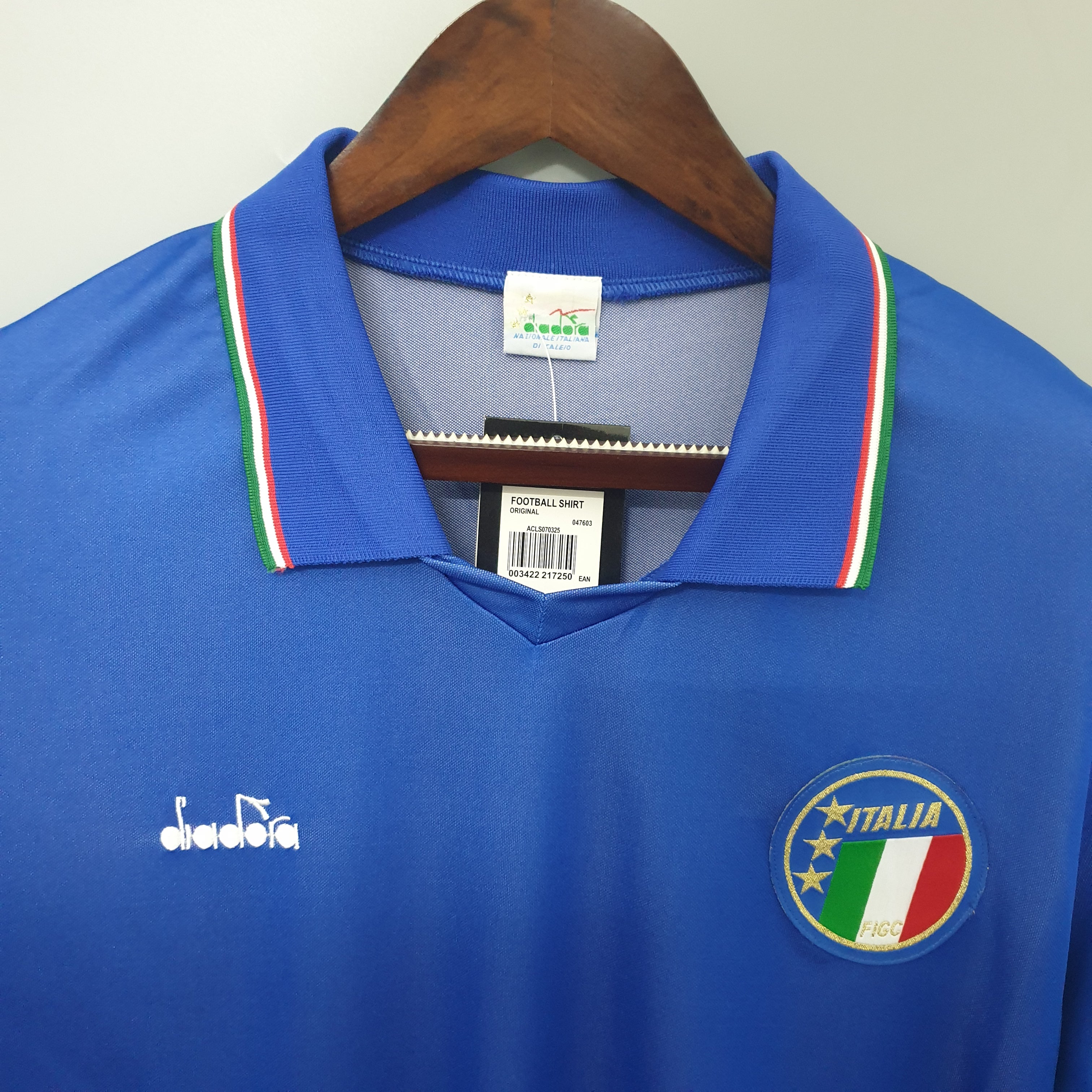 CAMISA RETRÔ ITÁLIA HOME 1990