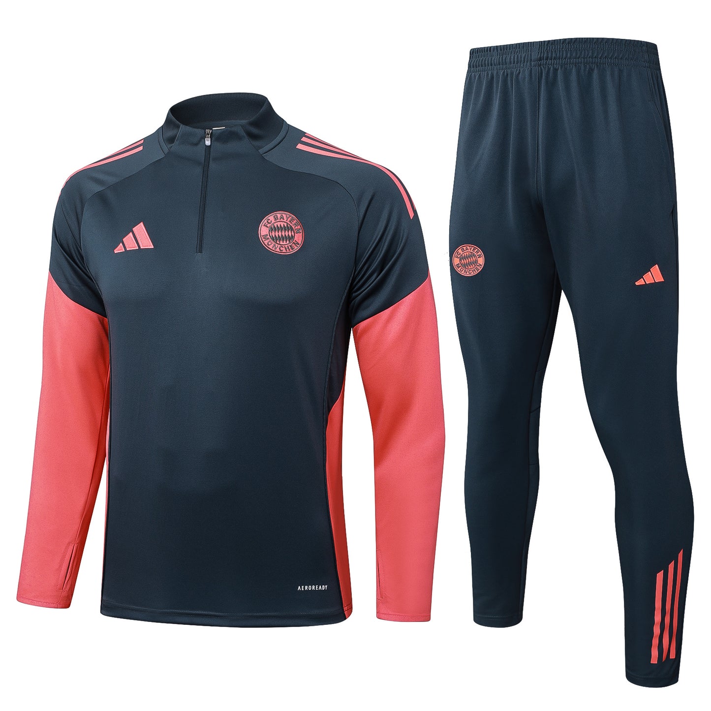 Conjunto Bayern de Munique Zíper Curto 25/26