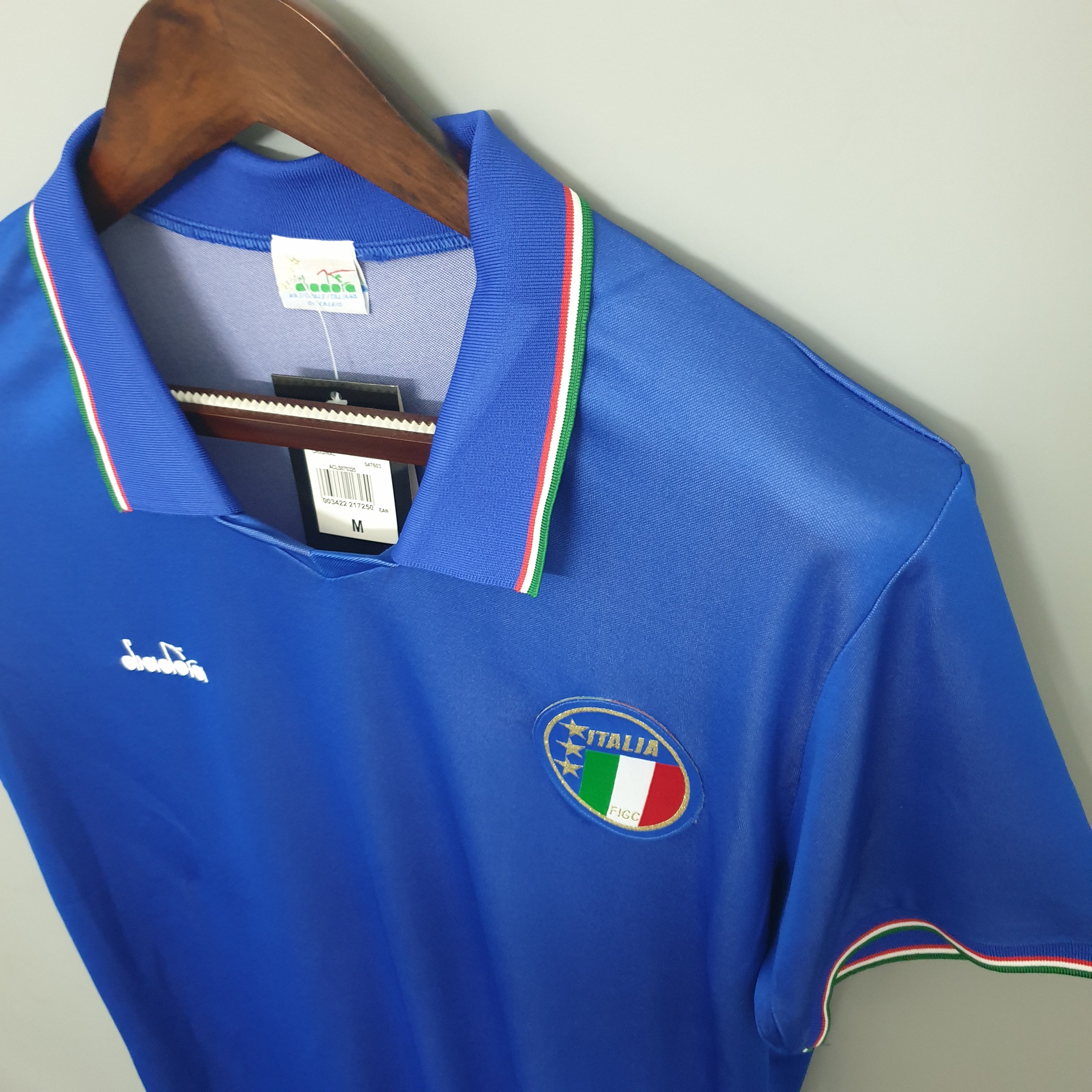 CAMISA RETRÔ ITÁLIA HOME 1990