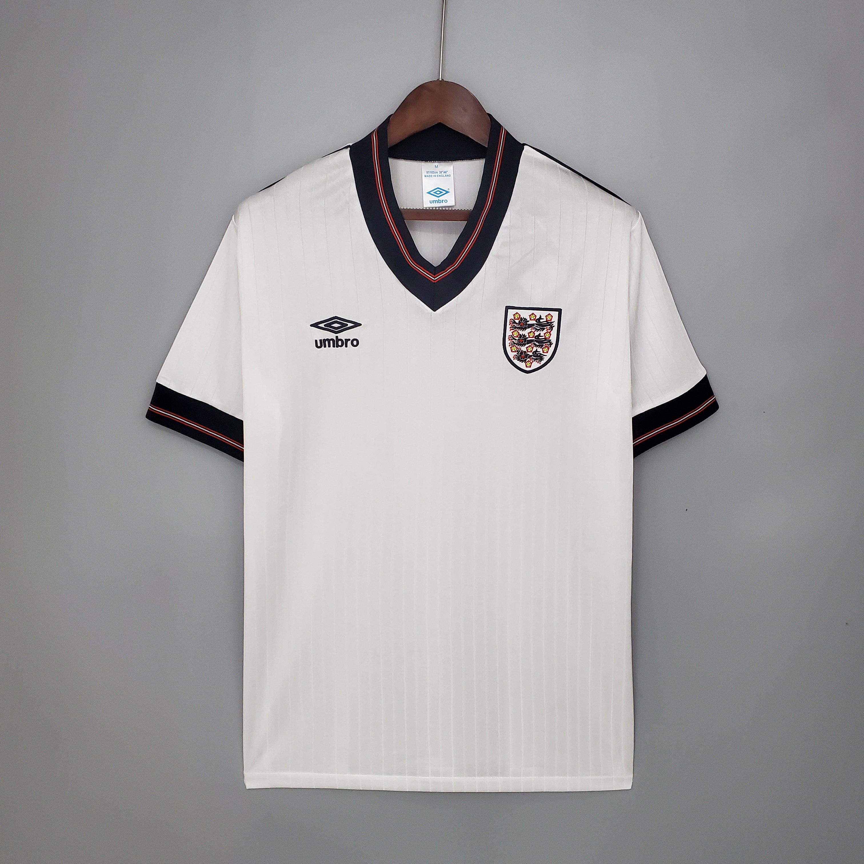 CAMISA RETRÔ INGLATERRA HOME 84/87