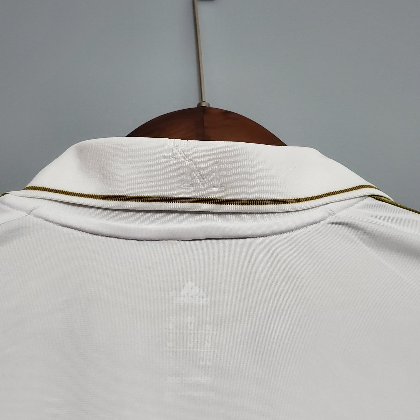 CAMISA REAL MADRID MANGA LONGA RETRÔ HOME 11/12