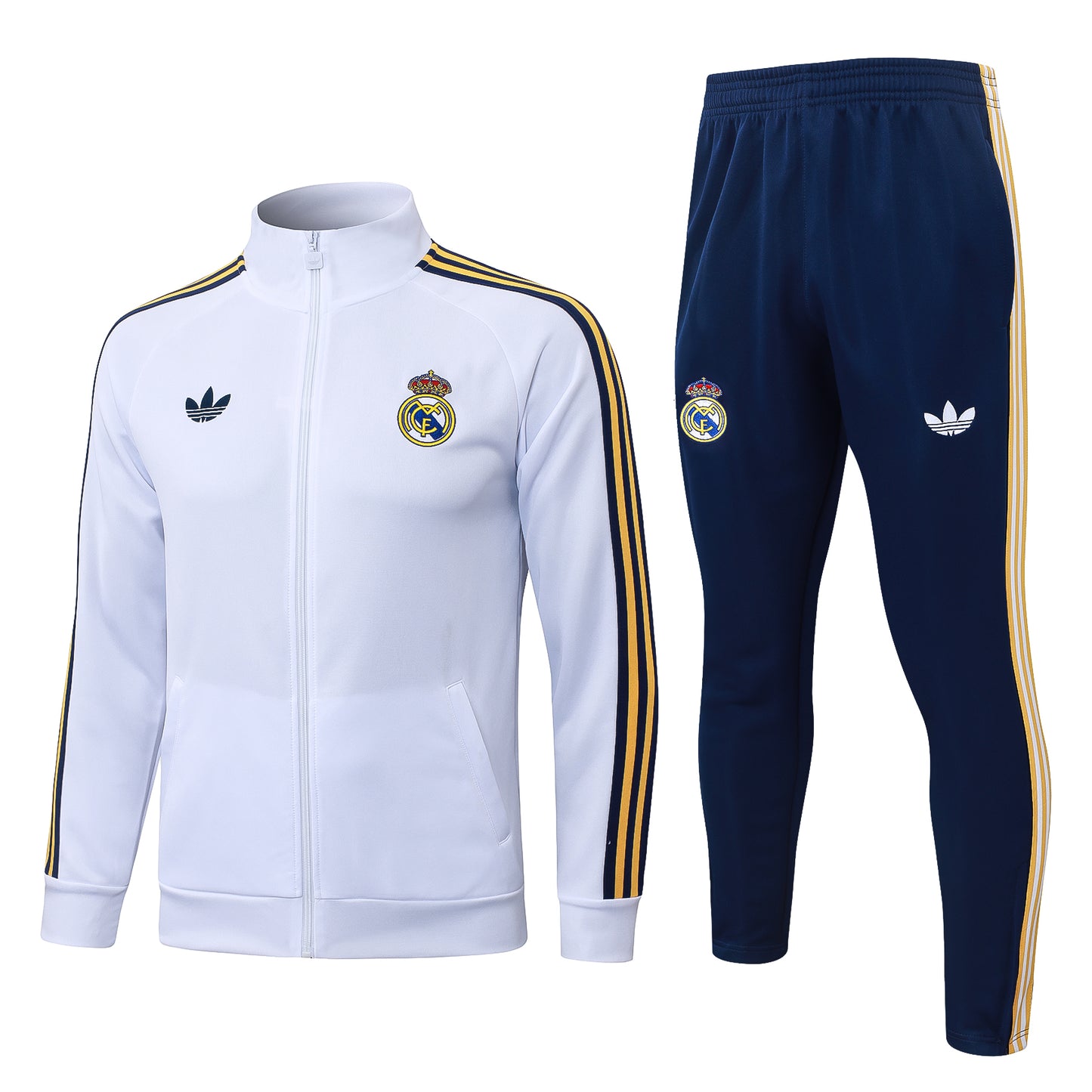 Conjunto Real Madrid Zíper longo 26/27