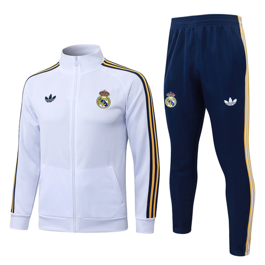 Conjunto Real Madrid Zíper longo 26/27