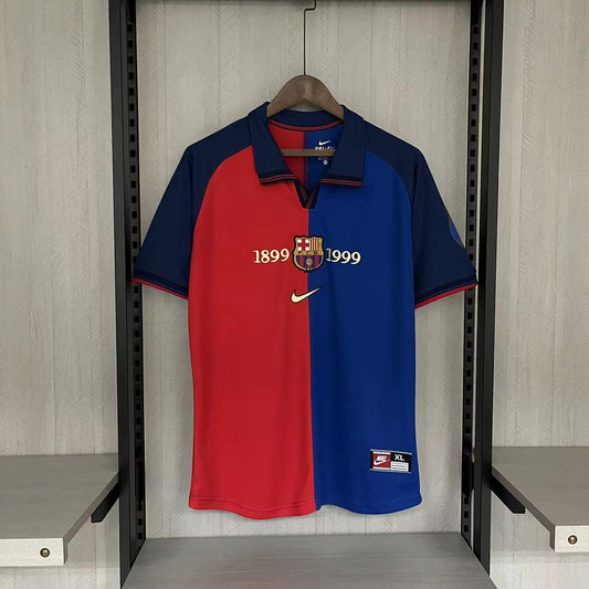 CAMISA RETRÔ BARCELONA 100 ANOS